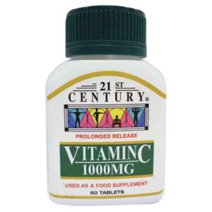 21ST CENTURY VITAMIN C 1000MG PROLONGED RELEASE TABLET 50S