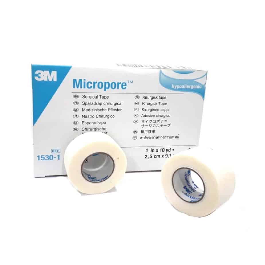 3M Micropore 1530-1 1 in x 10 YD 12s