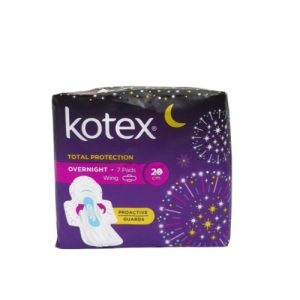 Kotex Total Protection Overnight Wing