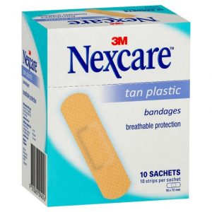 3M Nexcare Tan Plastic Bandages