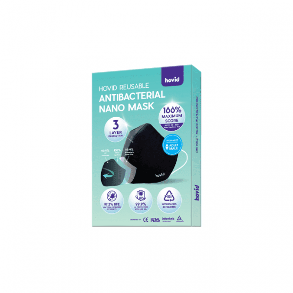 Hovid Reusable Antibac Nano Mask (Male)