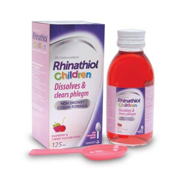 Rhinathiol Syrup 2% For Children 125ml
