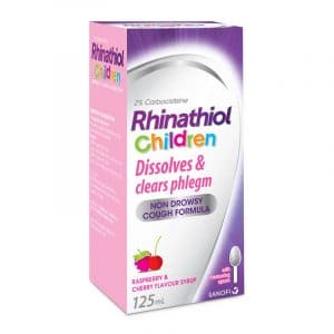 Rhinathiol Syrup 2% For Children
