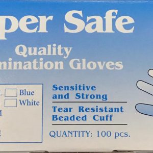 Super Safe Latex Powder Free Gloves
