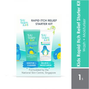 Suu Balm Rapid Itch Relief Starter Kit (Wash + Moisturizer)