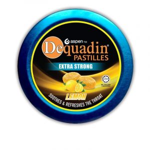 Dequadin Pastilles Extra Strong Taste Lemon