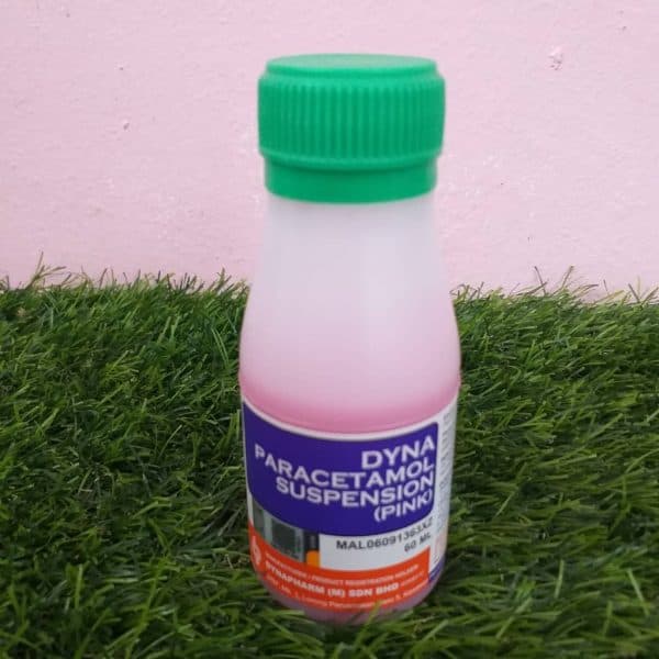 Dyna Paracetamol Susp(Pink) 100ml