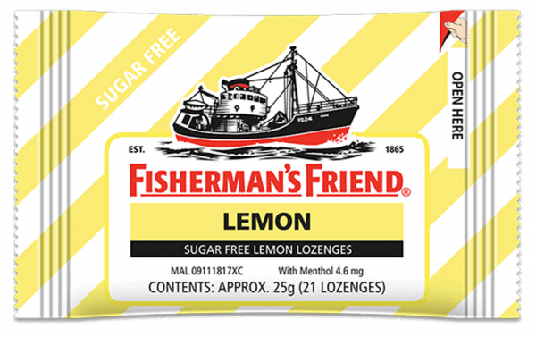 Fisherman's Friend Sugar Free Lemon Lozenges 25g